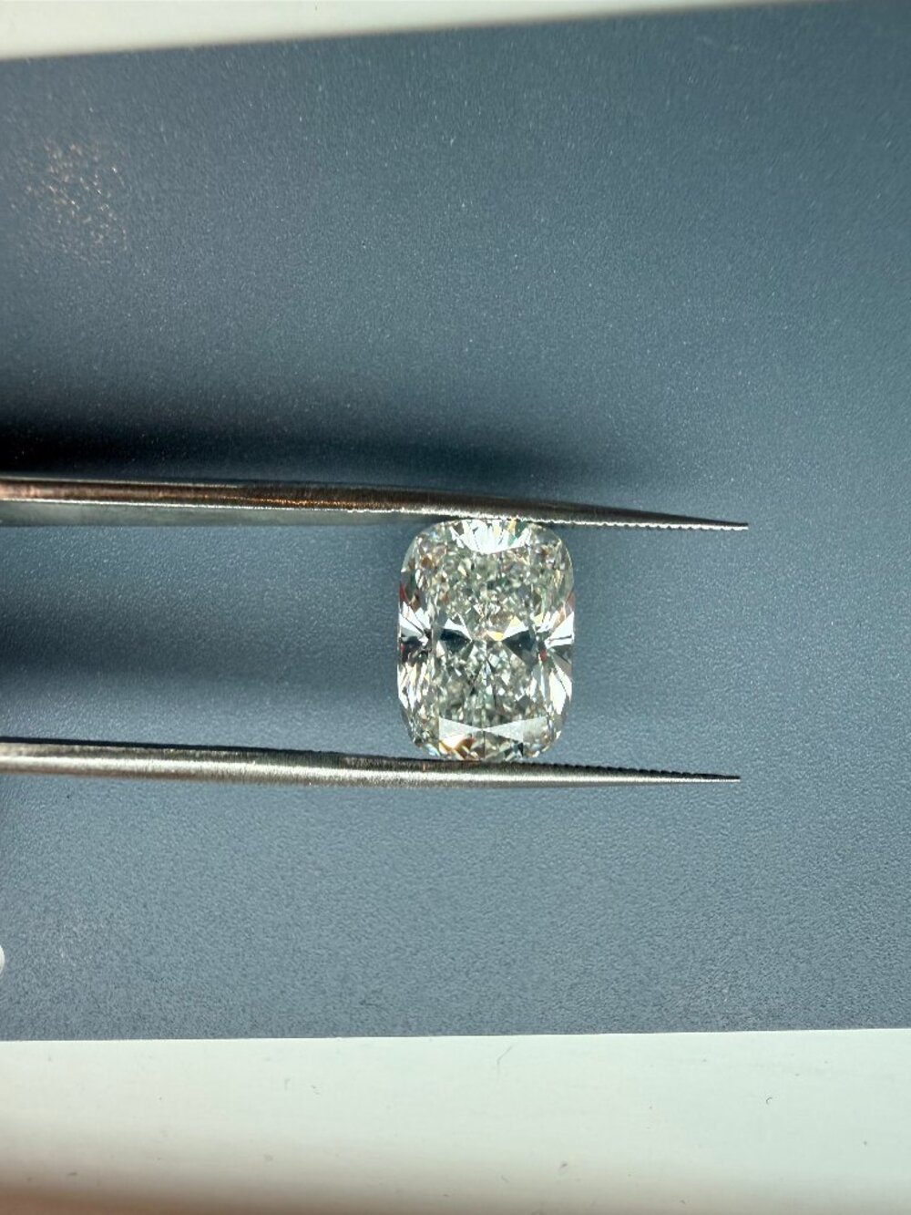 4.08 CT Cushion Lab Grown Diamond F VS1 IGI